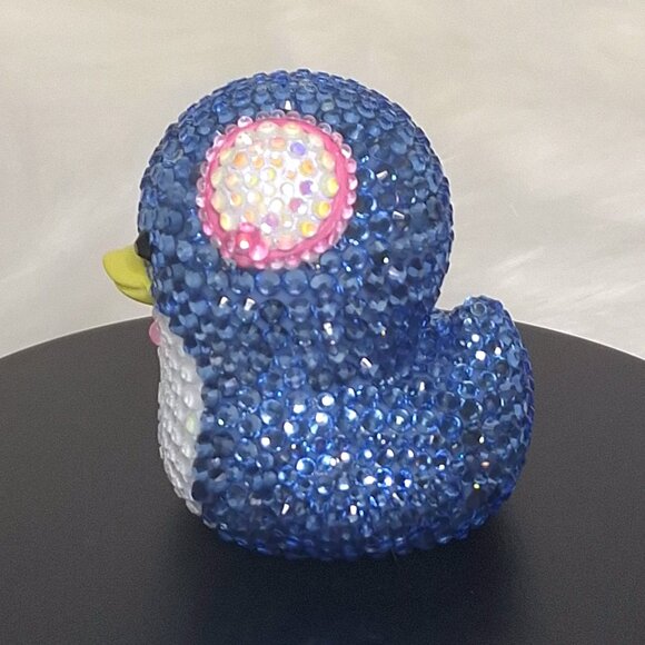 Tuxedo Sam Bling Rubber Duck, Bedazzled Tuxedo Sam, Hello Kitty Friends, Bling - Picture 4 of 7
